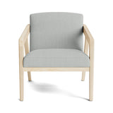 Burr Accent Chair in Natural Latex - Linen Accent Chair Medley Maple Juneberry Jicama 