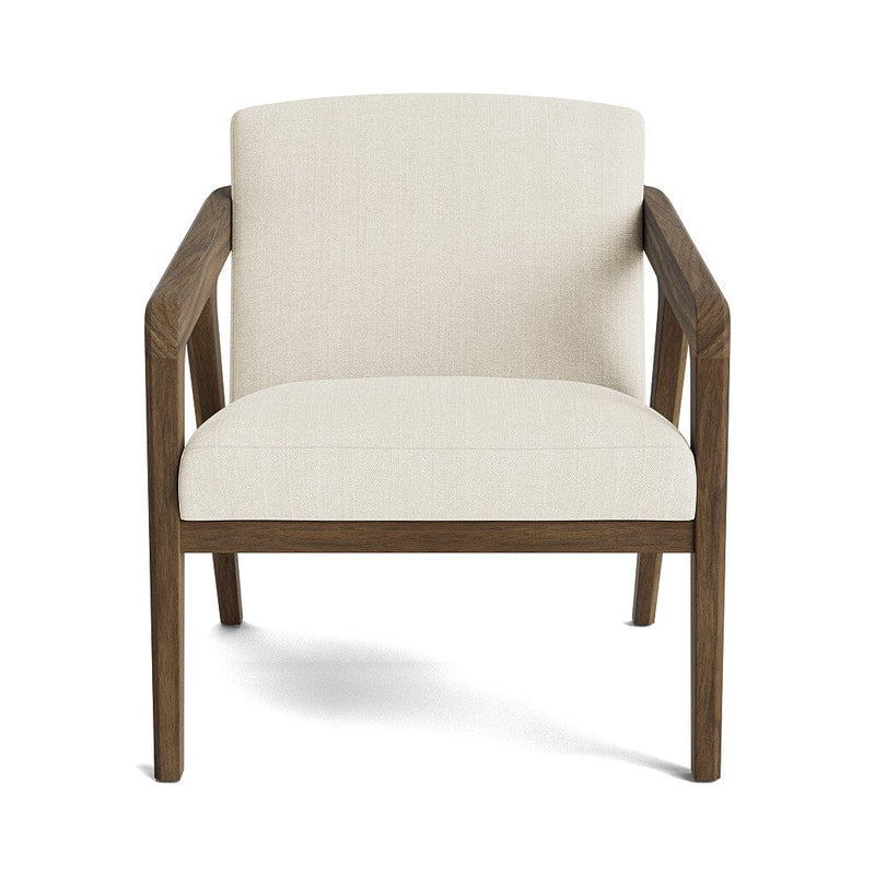 Burr Accent Chair in Natural Latex - Linen Accent Chair Medley Walnut Juneberry Jasmine 