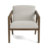 Burr Accent Chair in Natural Latex - Linen Accent Chair Medley Walnut Stonecrop Natural 