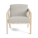 Burr Accent Chair in Natural Latex - Linen Accent Chair Medley White Oak Stonecrop Natural 