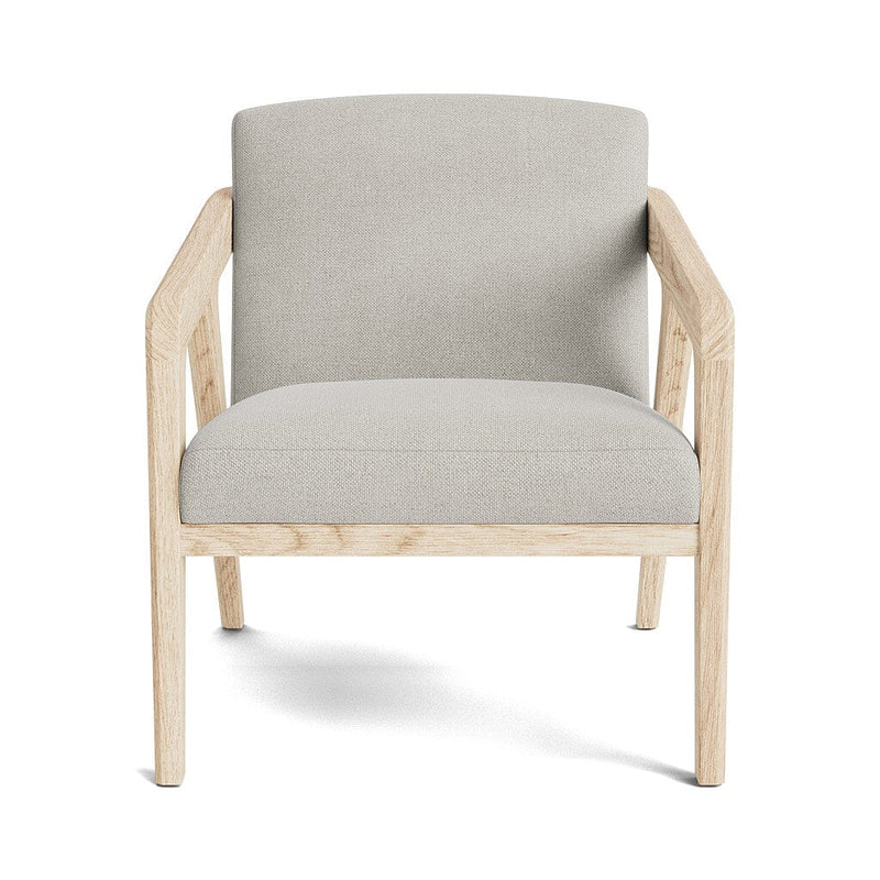 Burr Accent Chair in Natural Latex - Linen Accent Chair Medley White Oak Stonecrop Natural 