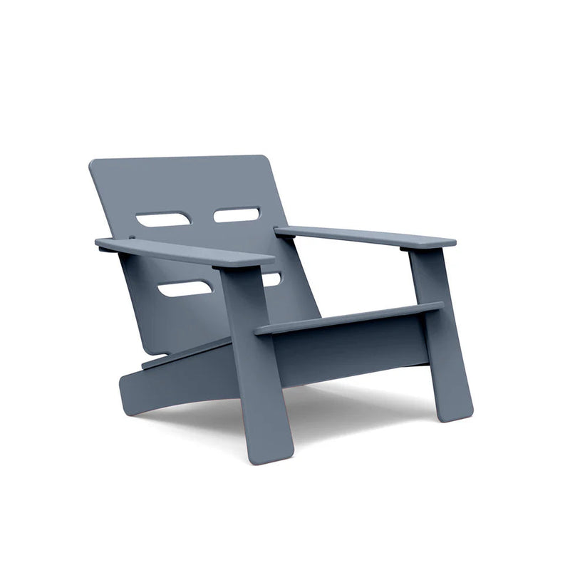 Cabrio Recycled Outdoor Chair Outdoor Seating Loll Designs Ash Blue 