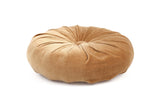 Casa Amarosa Mini Velvet Round Handmade Pillow - Clay- 11 Inch CUSHIONS Casa Amarosa 