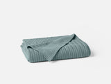 Casa Loma Organic Knit Throw Blankets and Throws Coyuchi Lagoon Throw 