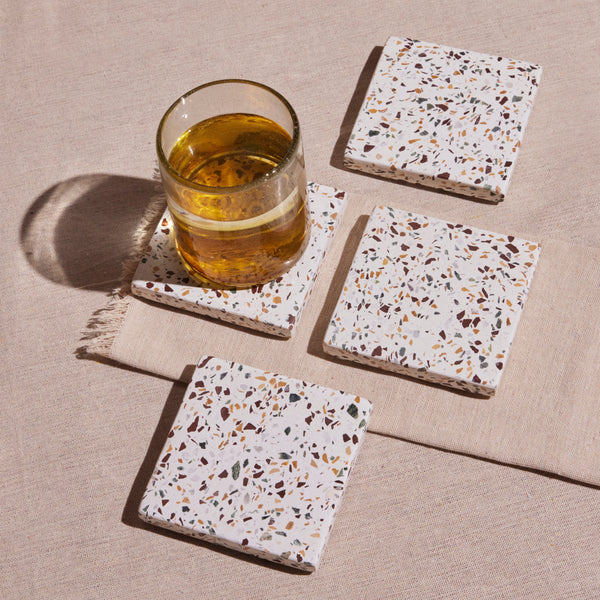 Centro Terrazzo Coaster Set Coasters MESO Goods 