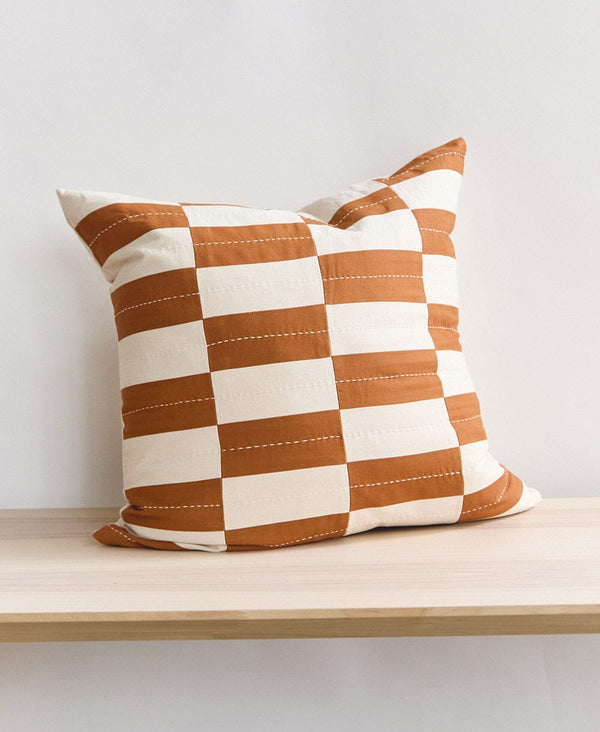 Checkered Throw Pillow Throw Pillow Anchal 