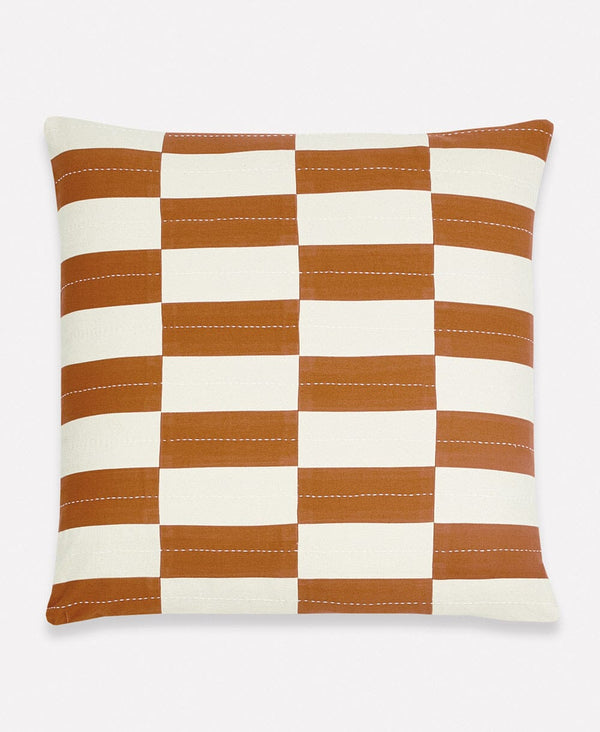 Checkered Throw Pillow Throw Pillow Anchal 