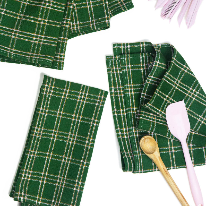 Chiapas Plaid Napkin Set Napkins Archive New York 