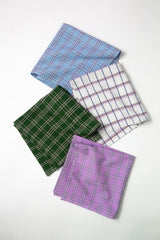 Chiapas Plaid Napkin Set Napkins Archive New York 