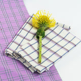 Chiapas Plaid Napkin Set Napkins Archive New York 