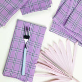 Chiapas Plaid Napkin Set Napkins Archive New York 