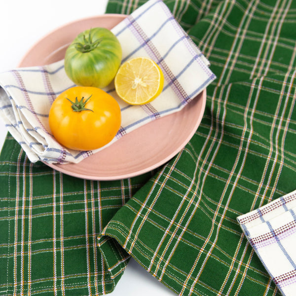 Chiapas Plaid Napkin Set Napkins Archive New York 