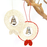 Christmas Wreath with Bell Ornament