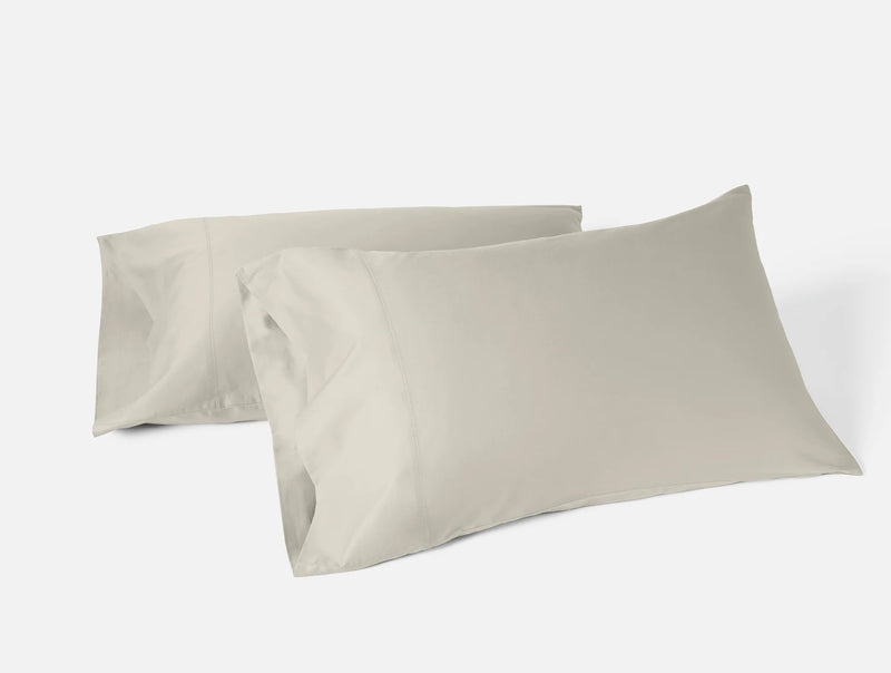 Cloud Soft Organic Sateen Pillowcases Pillowcases Coyuchi Stone Standard/Queen 