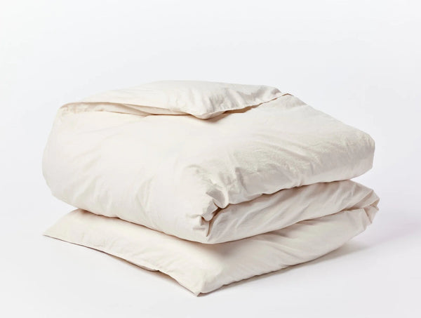 Crinkled Percale Duvet Cover Duvet Covers Coyuchi 