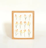 Daffodils Greeting Card Greeting Card Elana Gabrielle 