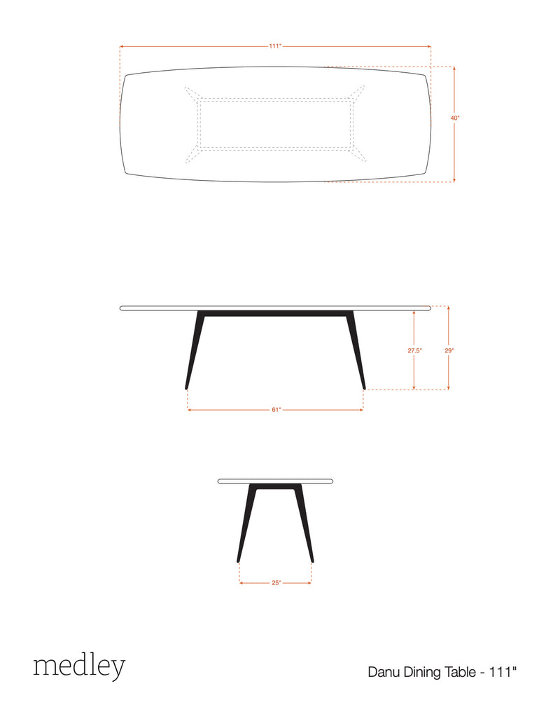 Danu Dining Table Dining Tables Medley 