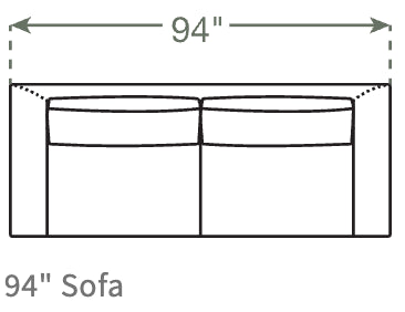 Dekayess Sofa in Natural Latex - Leather Sofa Medley 