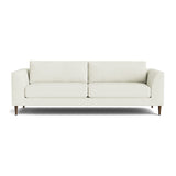 Dekayess Sofa in Natural Latex - Leather Sofa Medley Tomo Cream 74" Loveseat 