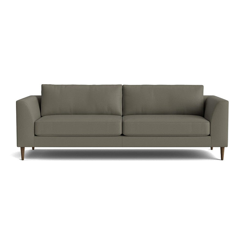 Dekayess Sofa in Natural Latex - Leather Sofa Medley Tomo Granite 74" Loveseat 