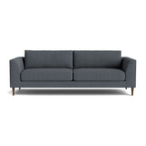 Dekayess Sofa in Natural Latex - Linen Sofa Medley Juneberry Peppercorn 74" Loveseat 