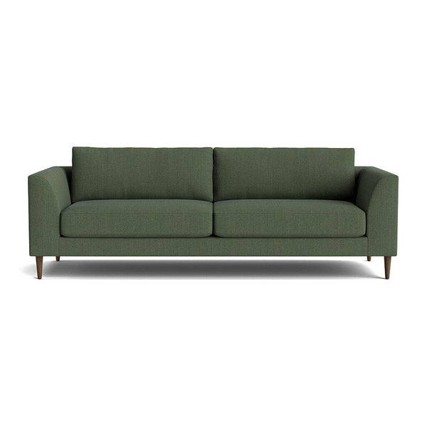 Dekayess Sofa in Natural Latex - Linen Sofa Medley Juneberry Tarragon 74" Loveseat 