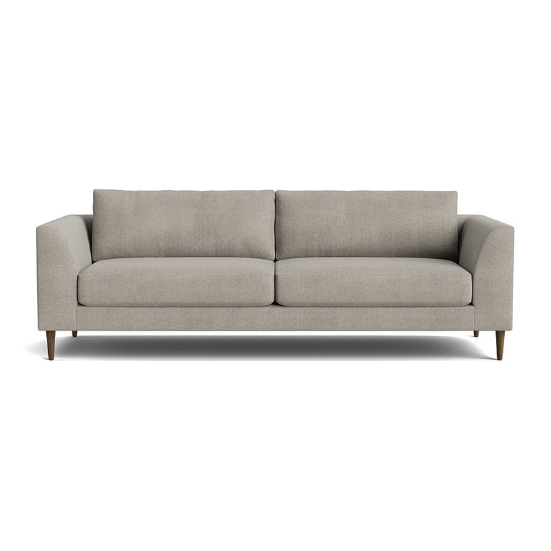 Dekayess Sofa in Natural Latex - Linen Sofa Medley Stonecrop Flax 74" Loveseat 