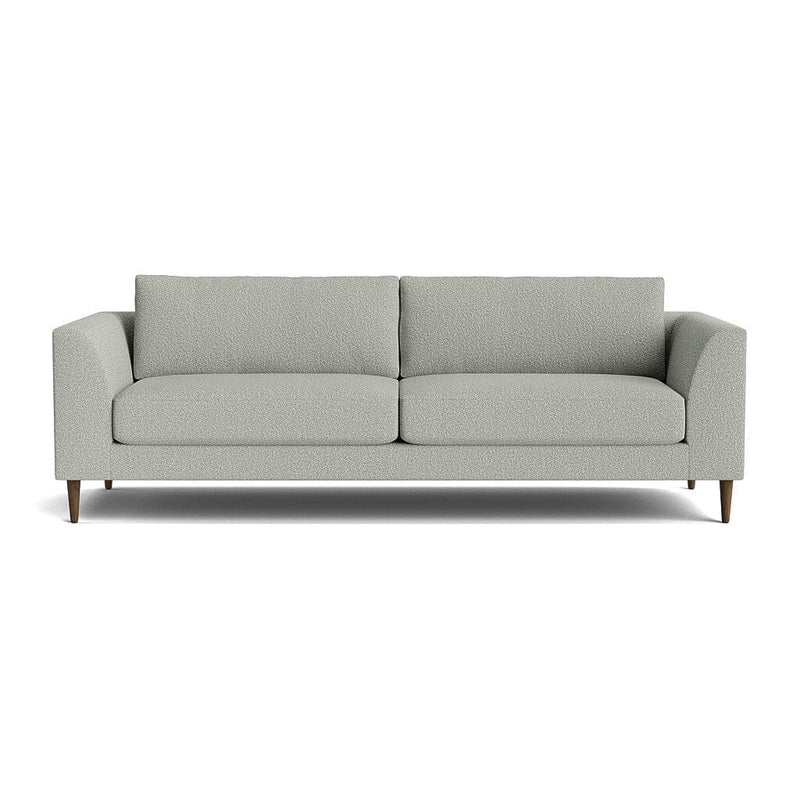 Dekayess Sofa in Natural Latex - Recycled Polyester Sofa Medley Poplar Bouclé Bayberry 74" Loveseat 