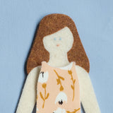 Deluxe Felt Doll Set and Travel Case