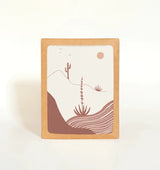 Desert Afternoon Greeting Card Greeting Card Elana Gabrielle 