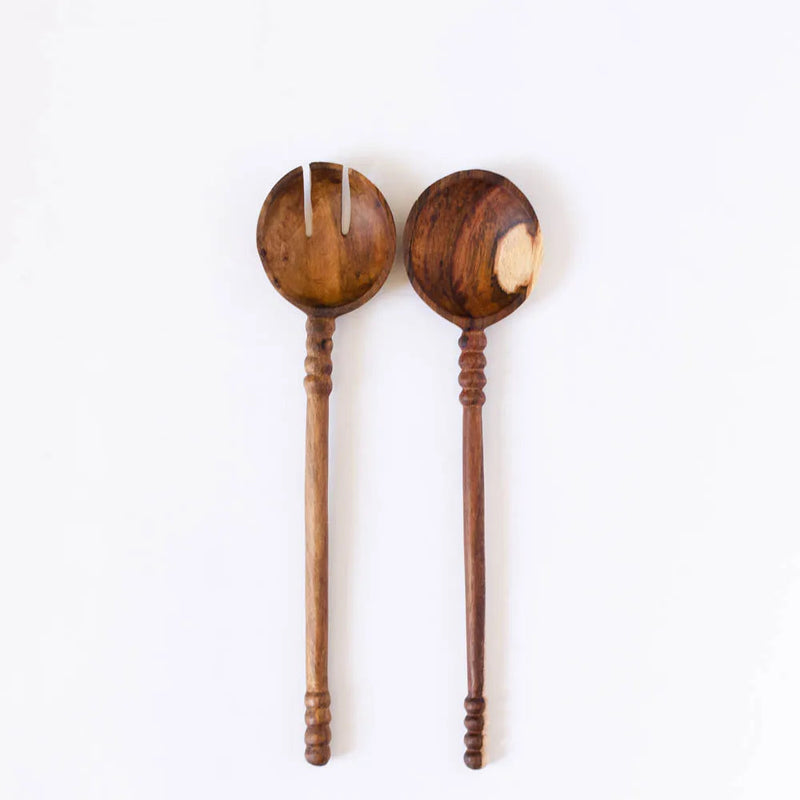 Donna Jean Wooden Serving Spoons