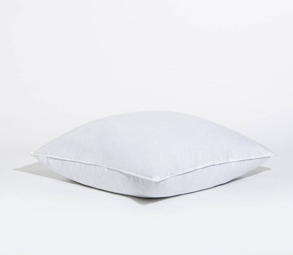 Down Alternative Euro Pillow Pillows Rough Linen 