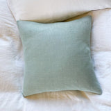 Drift Hemp Pillow Throw Pillows Evenfall Pale Indigo Without Insert 