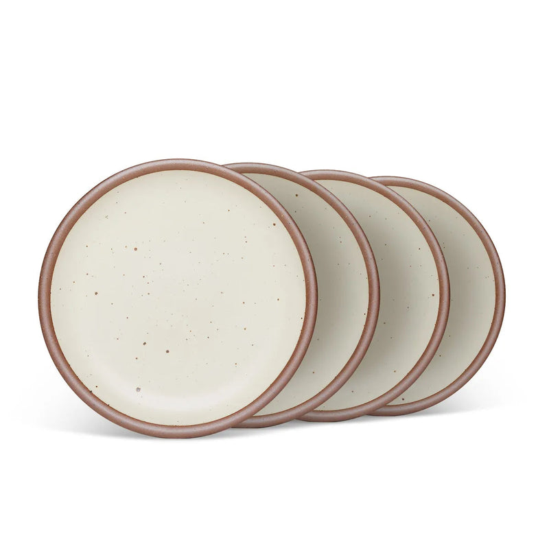 East Fork Ceramic Side Plate Set Plates East Fork Panna Cotta 