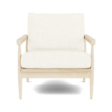 Eim Accent Chair in Natural Latex - Cotton Accent Chair Medley Maple Larkspur Pearl 