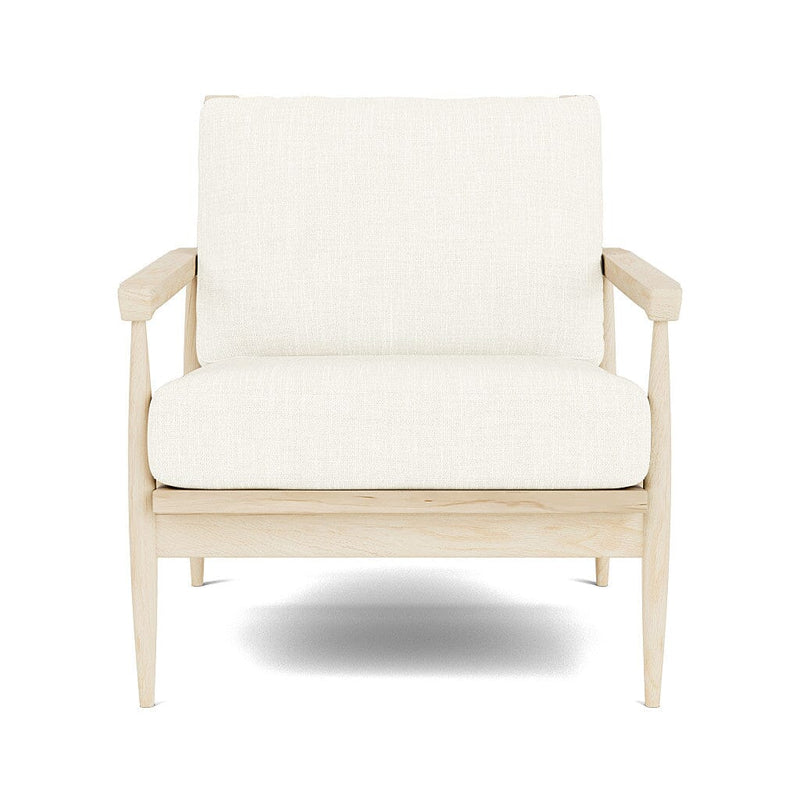 Eim Accent Chair in Natural Latex - Cotton Accent Chair Medley Maple Larkspur Pearl 