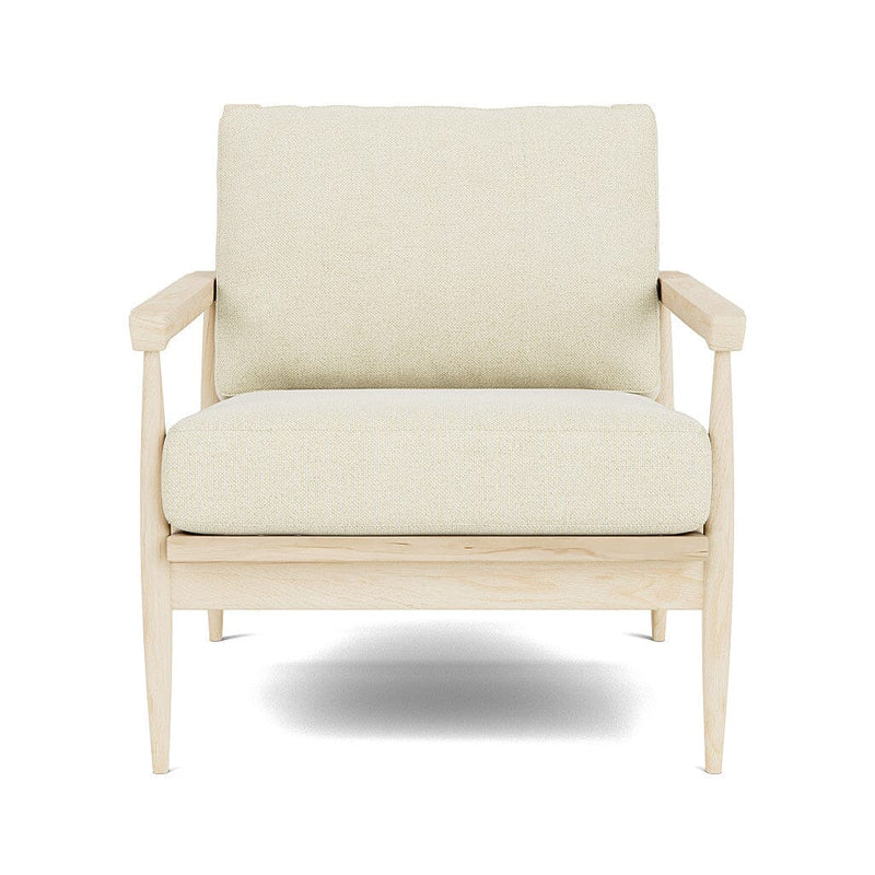 Eim Accent Chair in Natural Latex - Cotton Accent Chair Medley Maple Meadow Natural 