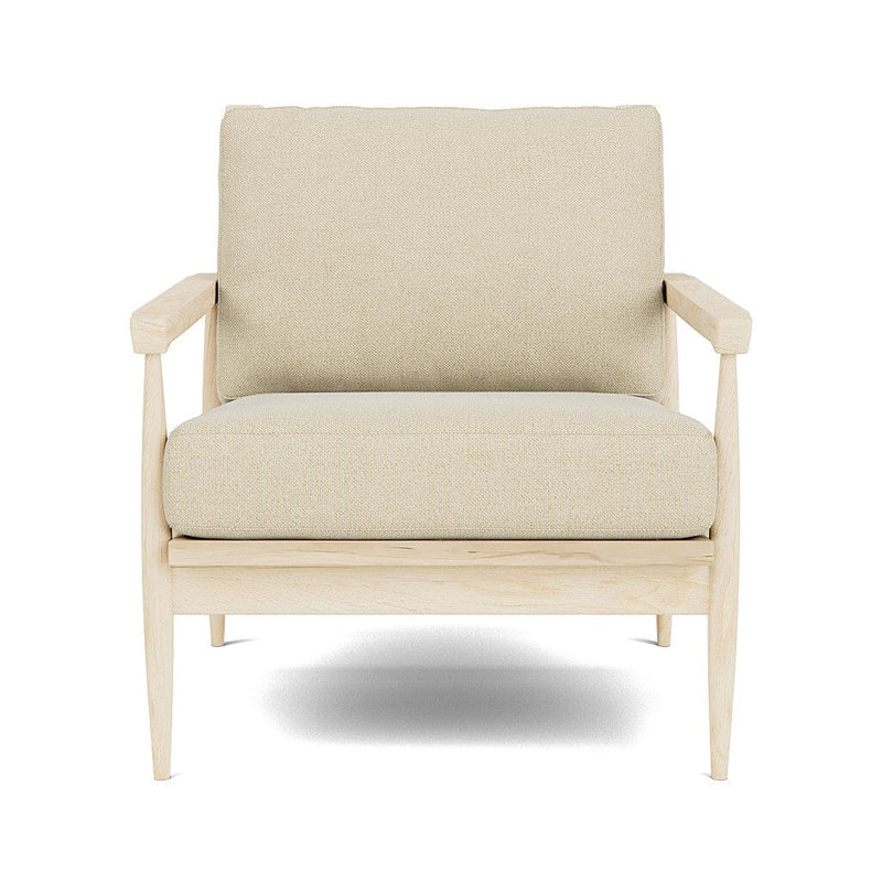 Eim Accent Chair in Natural Latex - Cotton Accent Chair Medley Maple Meadow Pebble 