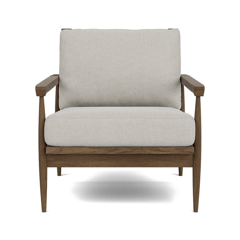 Eim Accent Chair in Natural Latex - Cotton Accent Chair Medley Walnut Meadow Dove 