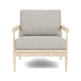 Eim Accent Chair in Natural Latex - Cotton Accent Chair Medley White Oak Meadow Dove 