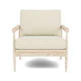 Eim Accent Chair in Natural Latex - Cotton Accent Chair Medley White Oak Meadow Natural 