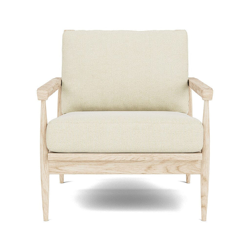 Eim Accent Chair in Natural Latex - Cotton Accent Chair Medley White Oak Meadow Natural 