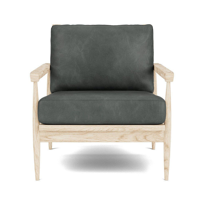 Eim Accent Chair in Natural Latex - Leather Accent Chair Medley 