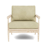 Eim Accent Chair in Natural Latex - Leather Accent Chair Medley 