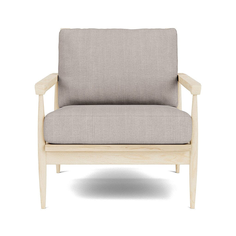 Eim Accent Chair in Natural Latex - Linen Accent Chair Medley Maple Juneberry Cobblestone 