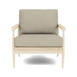 Eim Accent Chair in Natural Latex - Linen Accent Chair Medley Maple Juneberry Pebble 