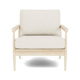 Eim Accent Chair in Natural Latex - Linen Accent Chair Medley Maple Juneberry Porridge 