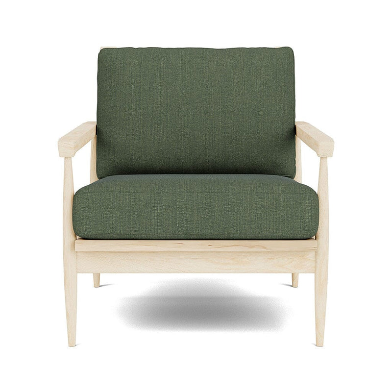 Eim Accent Chair in Natural Latex - Linen Accent Chair Medley Maple Juneberry Tarragon 