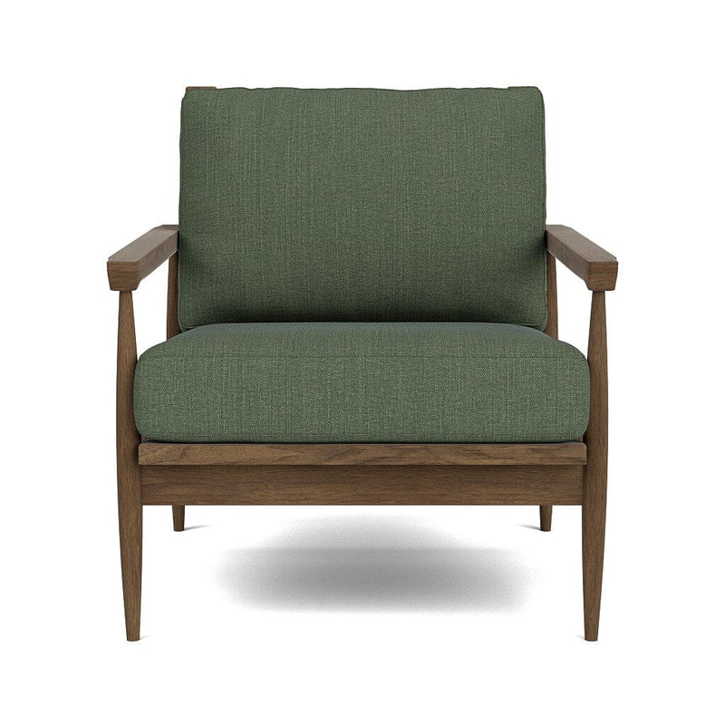 Eim Accent Chair in Natural Latex - Linen Accent Chair Medley Walnut Juneberry Jicama 