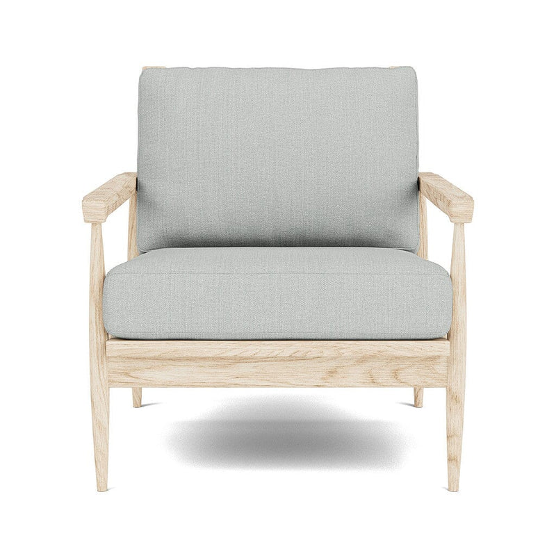 Eim Accent Chair in Natural Latex - Linen Accent Chair Medley White Oak Juneberry Jicama 